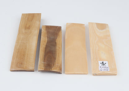 Natural mammoth ivory pieces