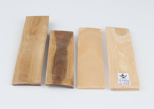 Natural mammoth ivory pieces