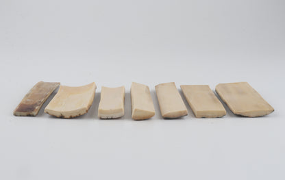 Natural mammoth bark pieces