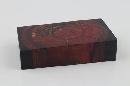 Stabilised mammoth ivory block