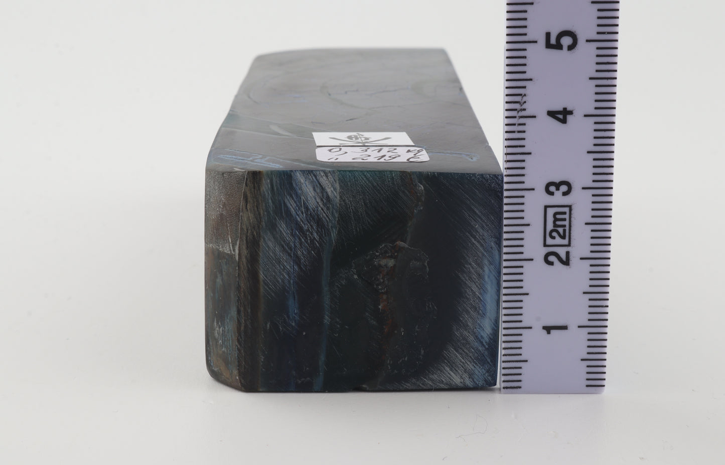 Stabilized mammoth ivory block