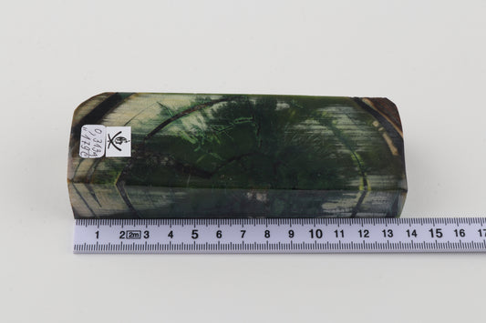 Stabilized mammoth ivory block