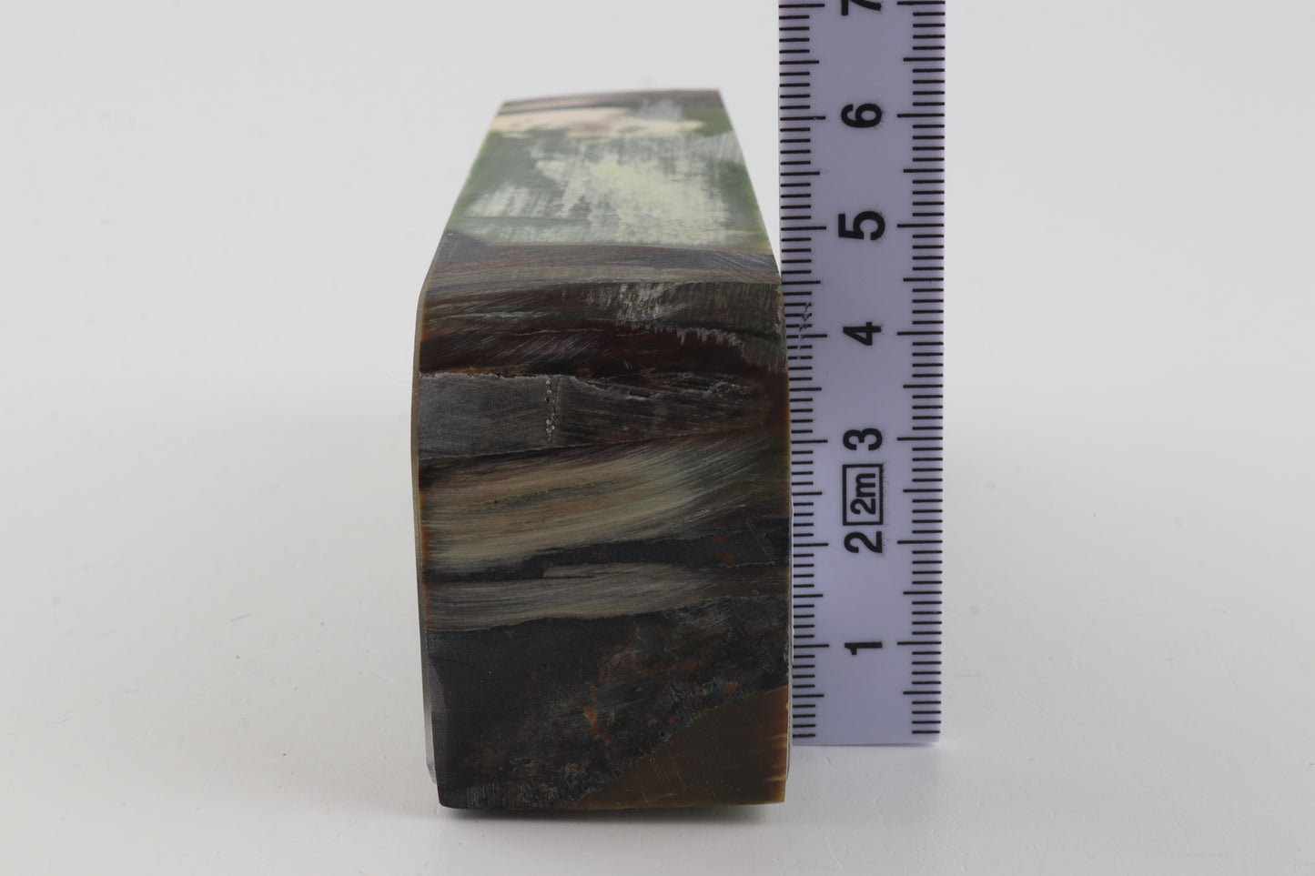 Stabilized mammoth ivory block