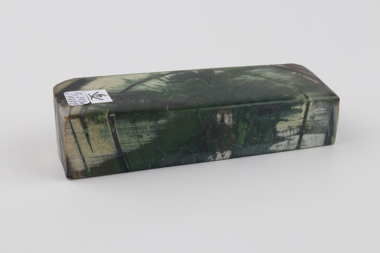 Stabilized mammoth ivory block