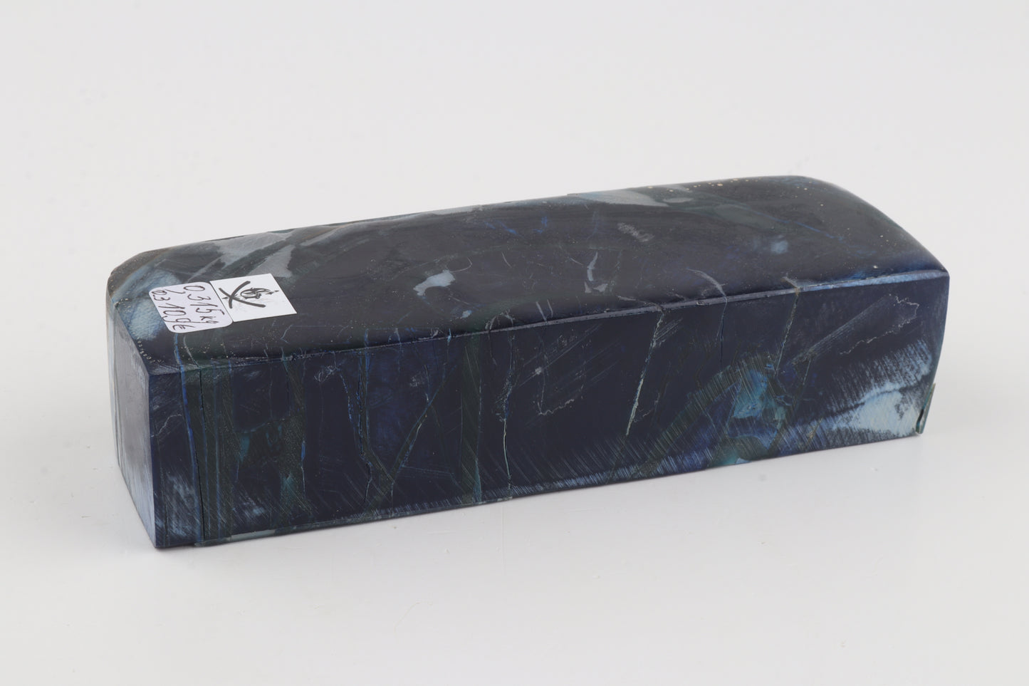 Stabilized mammoth ivory block