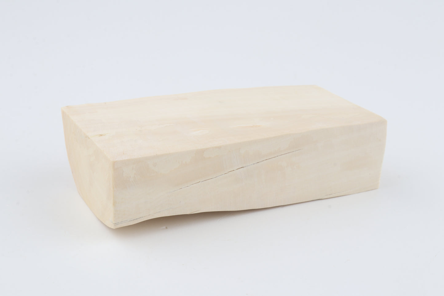 White mammoth ivory segment