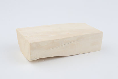 White mammoth ivory segment
