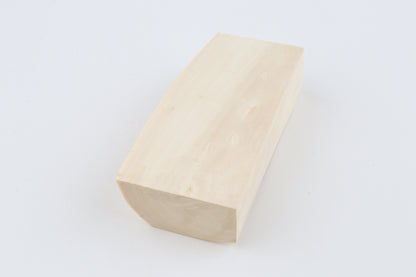 White mammoth ivory segment