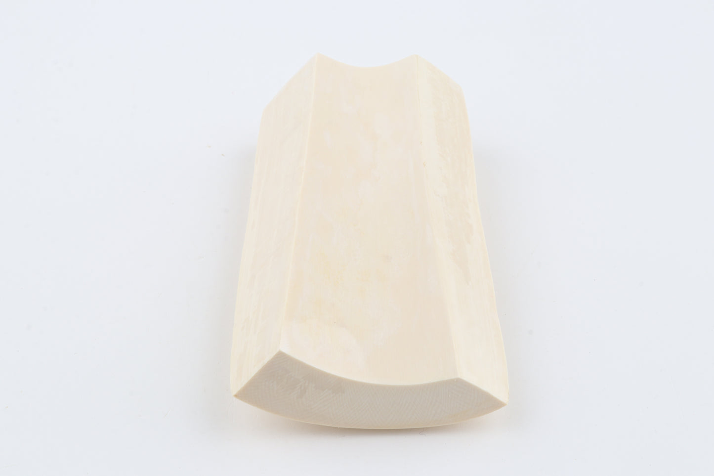 White mammoth ivory segment