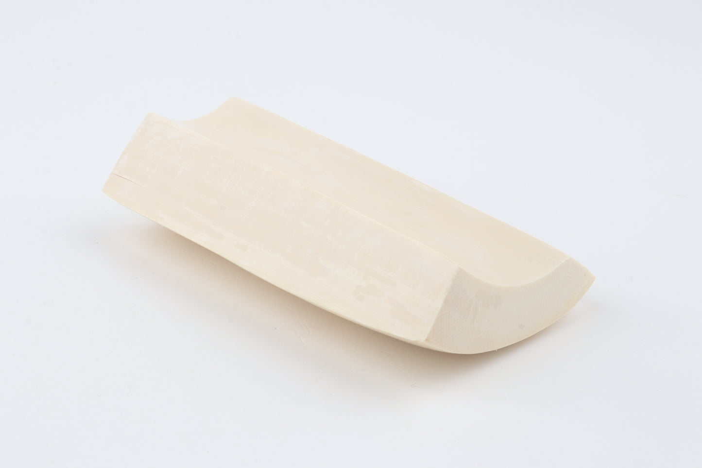 White mammoth ivory segment