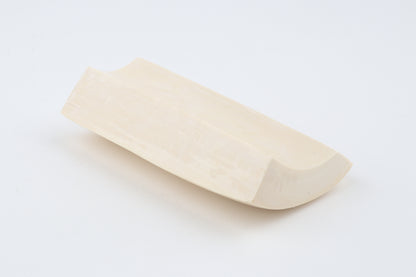 White mammoth ivory segment