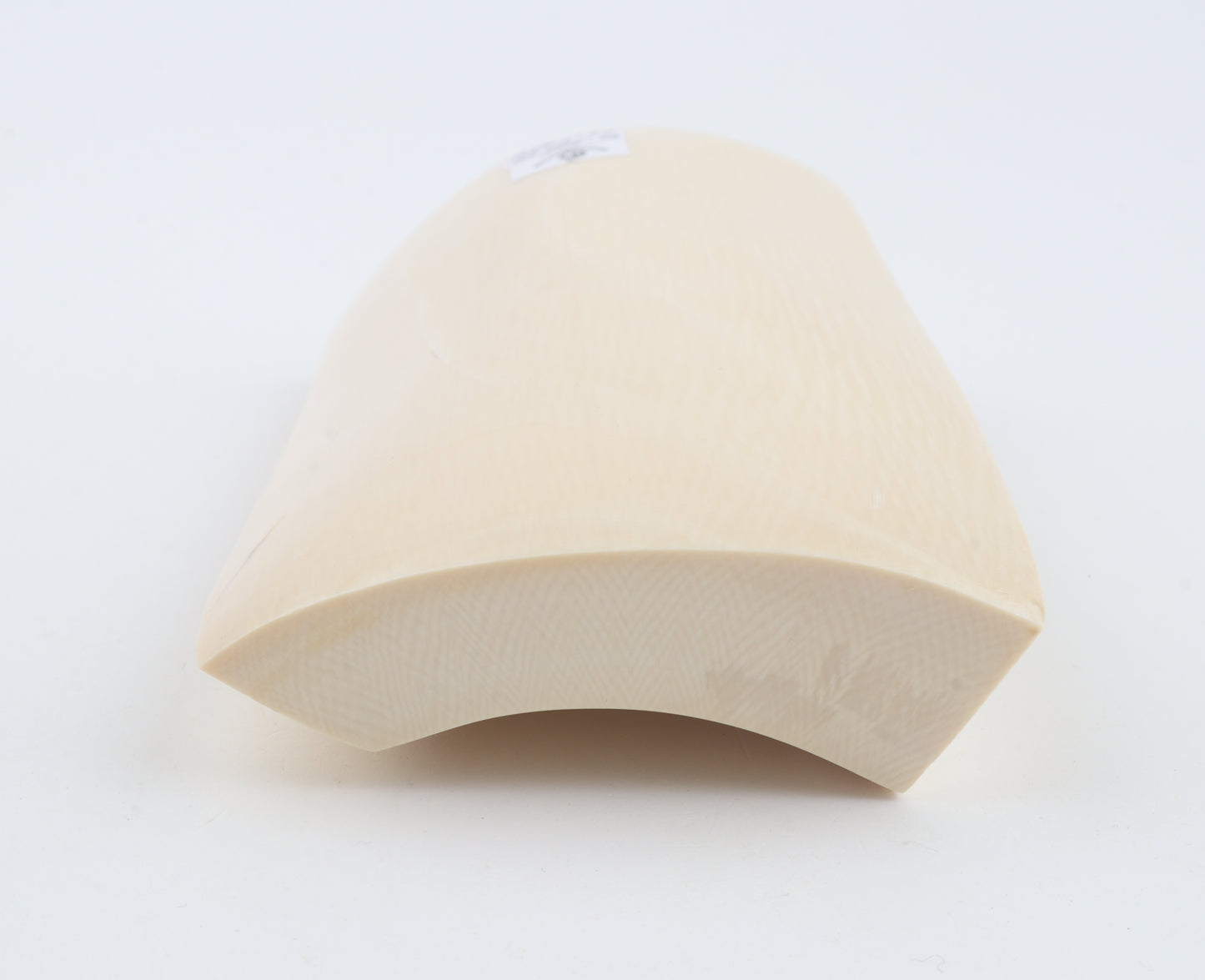 White mammoth ivory segment