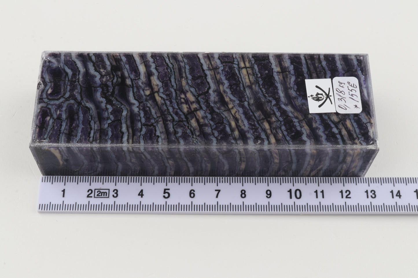 Stabilised mammoth molar block
