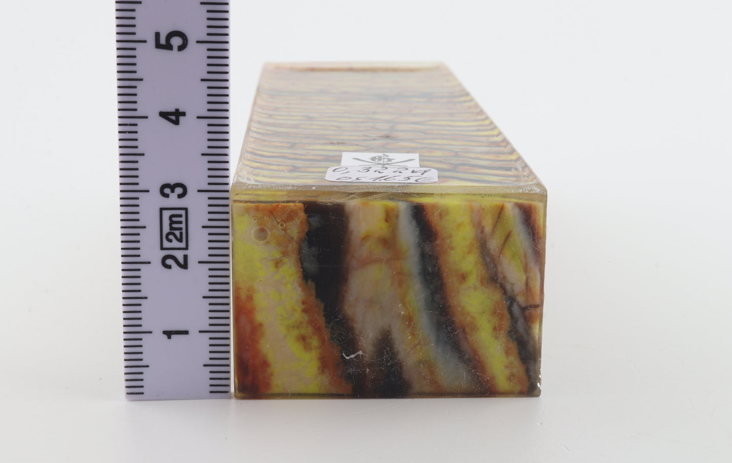 Stabilised mammoth molar block