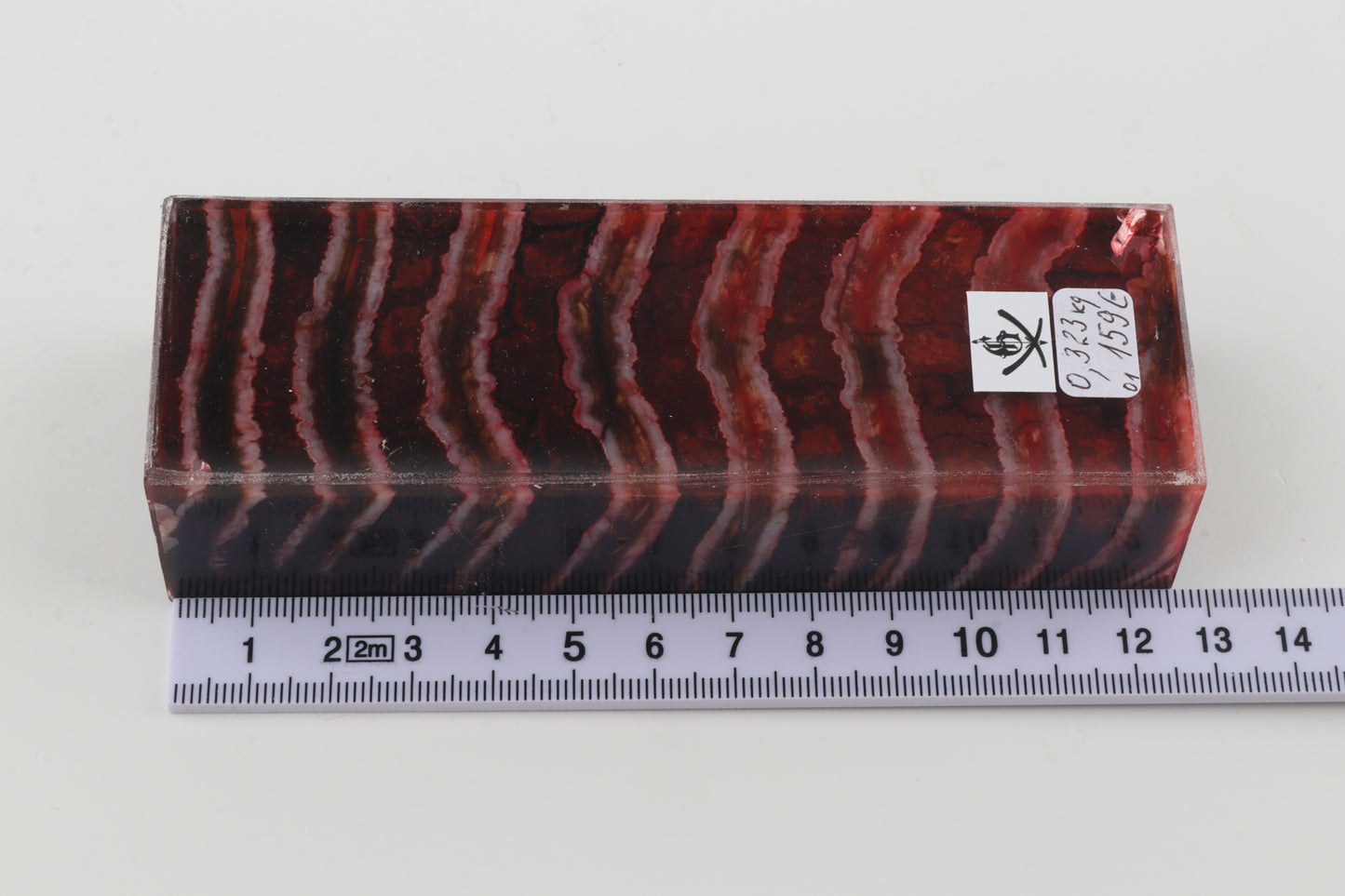 Stabilised mammoth molar block