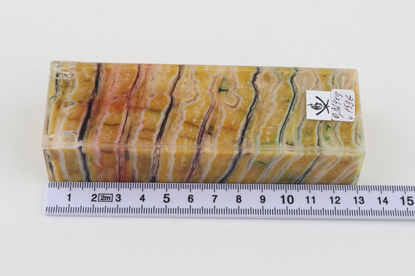 Stabilised mammoth molar block