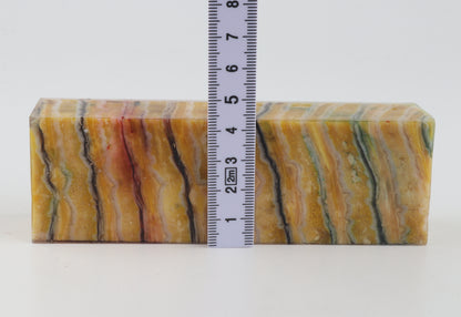Stabilised mammoth molar block