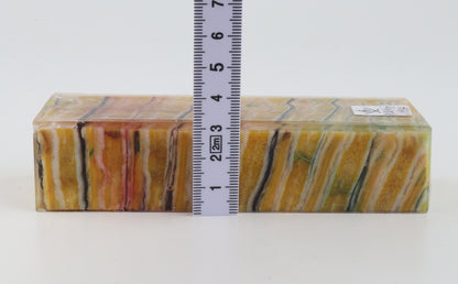 Stabilised mammoth molar block
