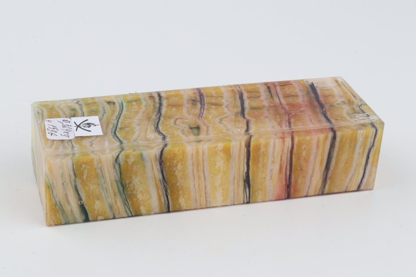 Stabilised mammoth molar block