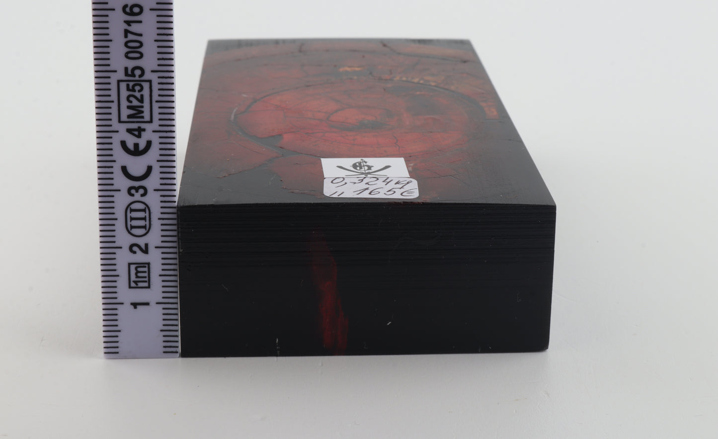 Stabilized mammoth ivory block