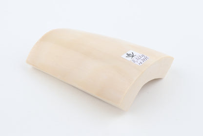 White mammoth ivory segment