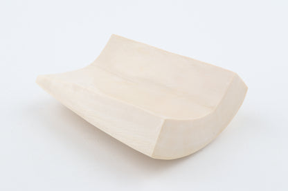 White mammoth ivory segment