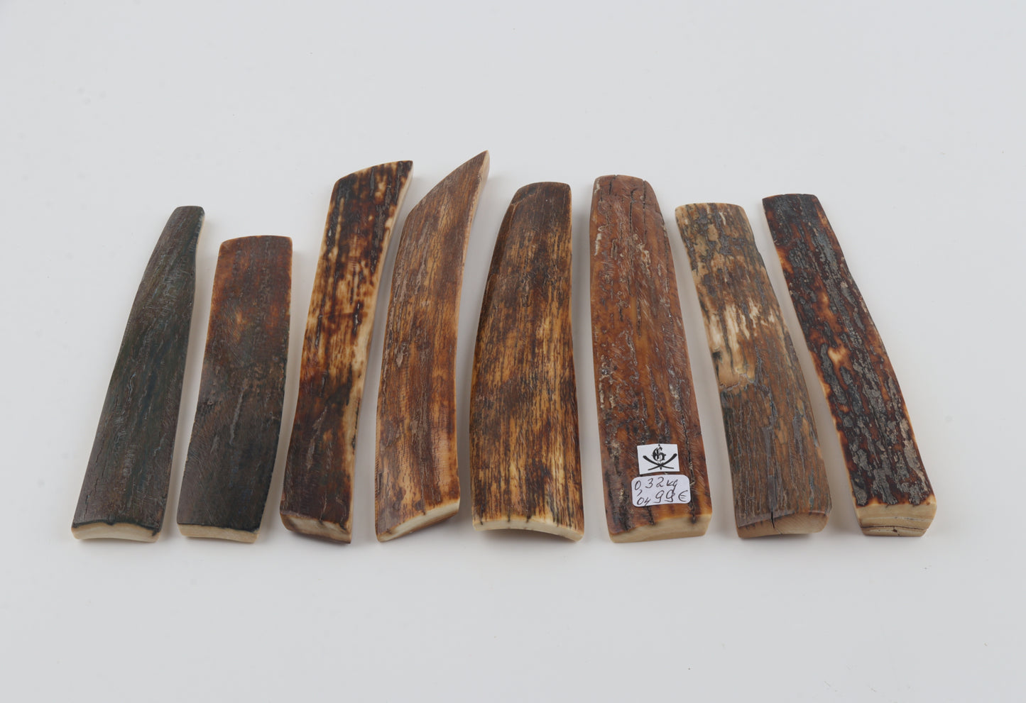 Natural mammoth bark pieces