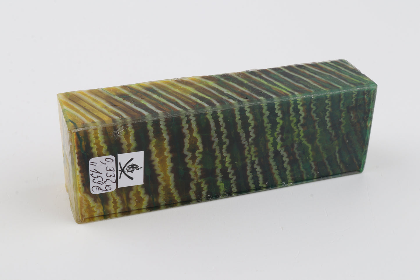 Stabilised mammoth molar block