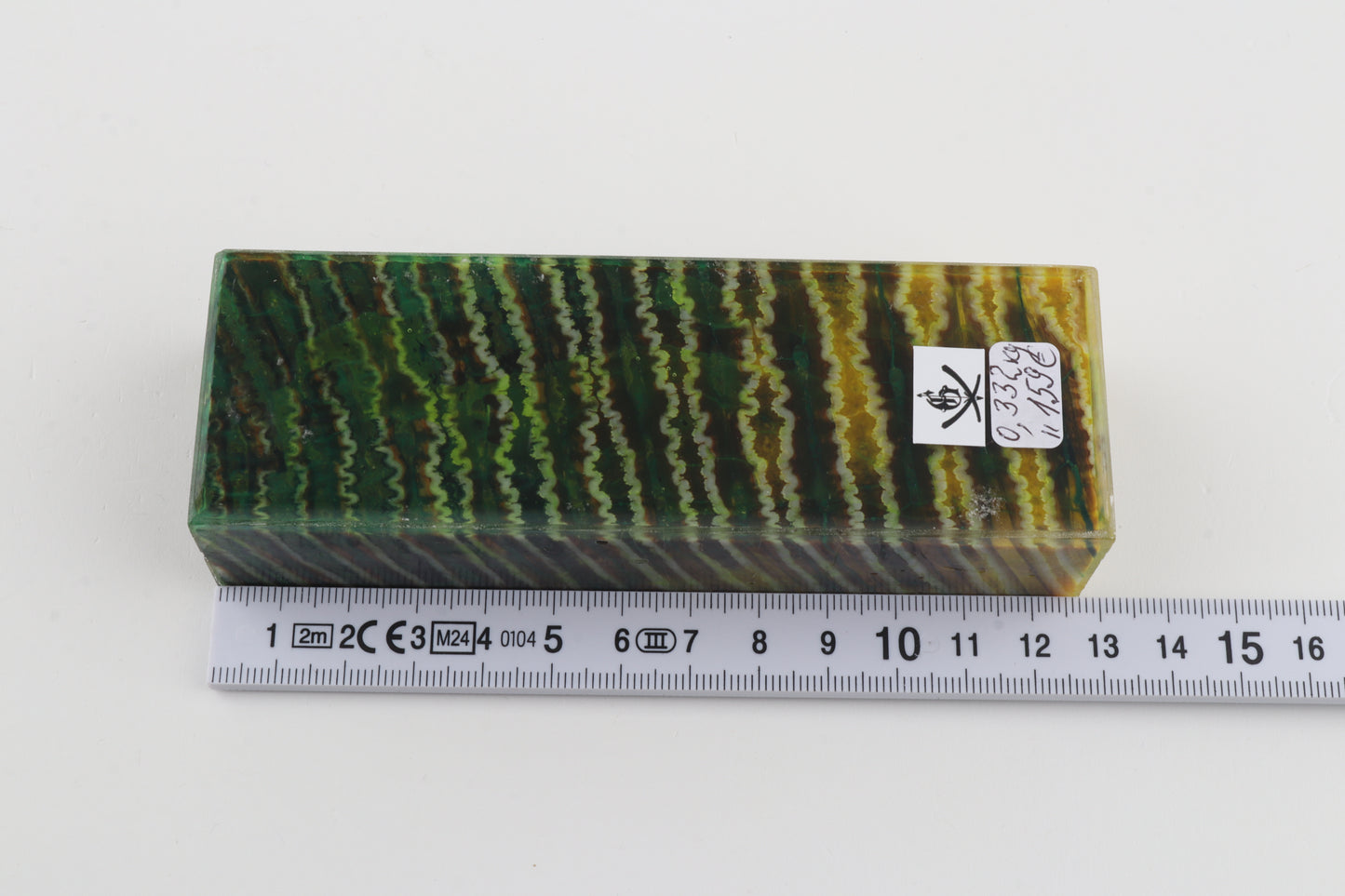 Stabilised mammoth molar block