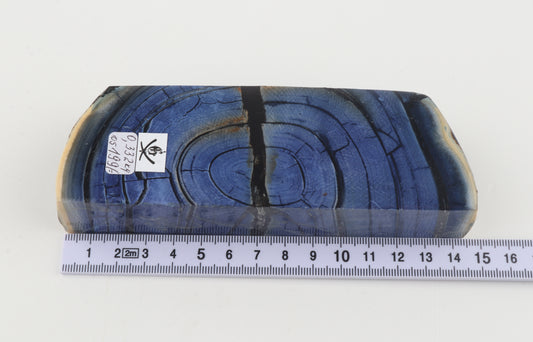 Stabilised mammoth ivory block
