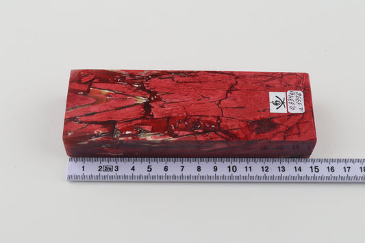 Stabilised mammoth ivory block