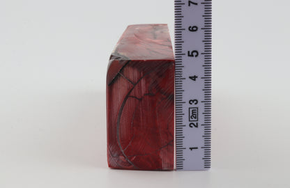 Stabilised mammoth ivory block