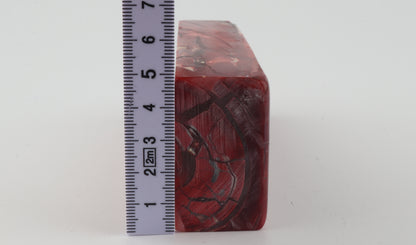 Stabilised mammoth ivory block