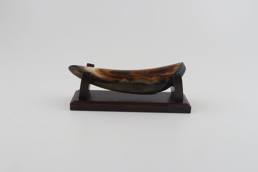 Restored woolly mammoth tusk tip