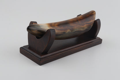 Restored woolly mammoth tusk tip