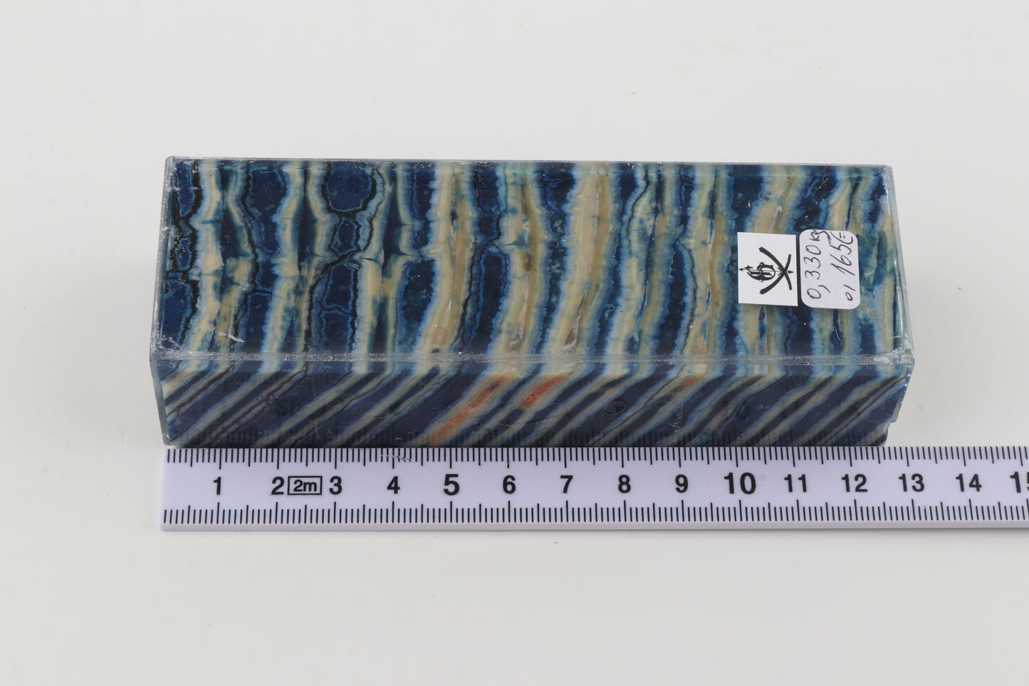 Stabilised mammoth molar block