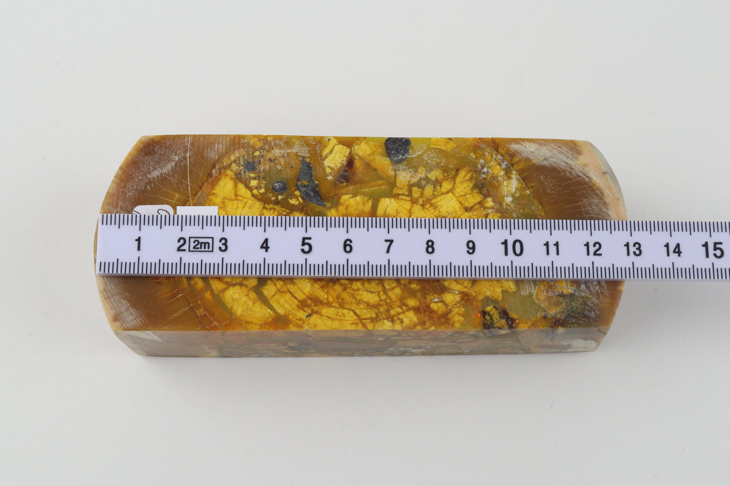 Stabilized mammoth ivory block