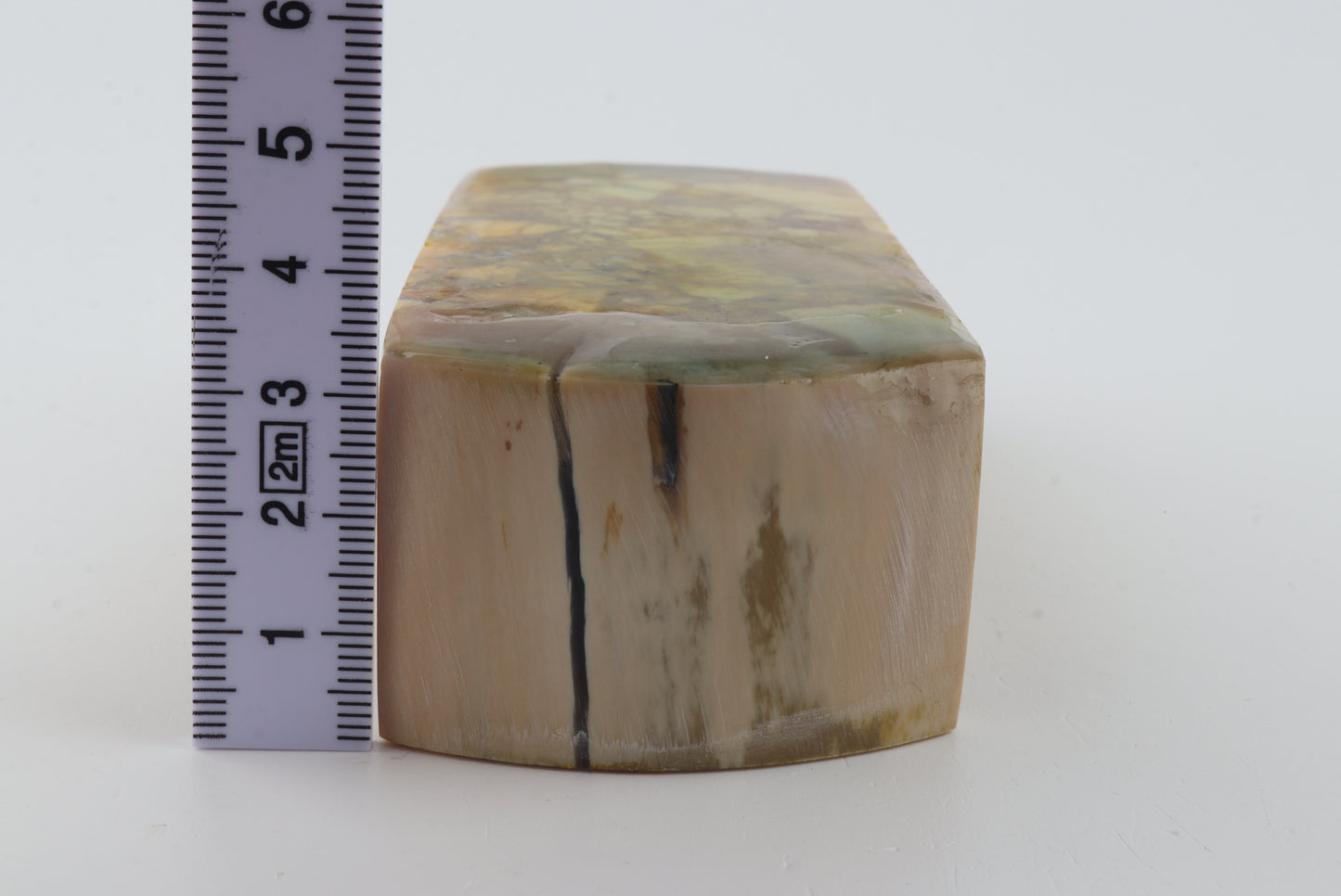 Stabilized mammoth ivory block