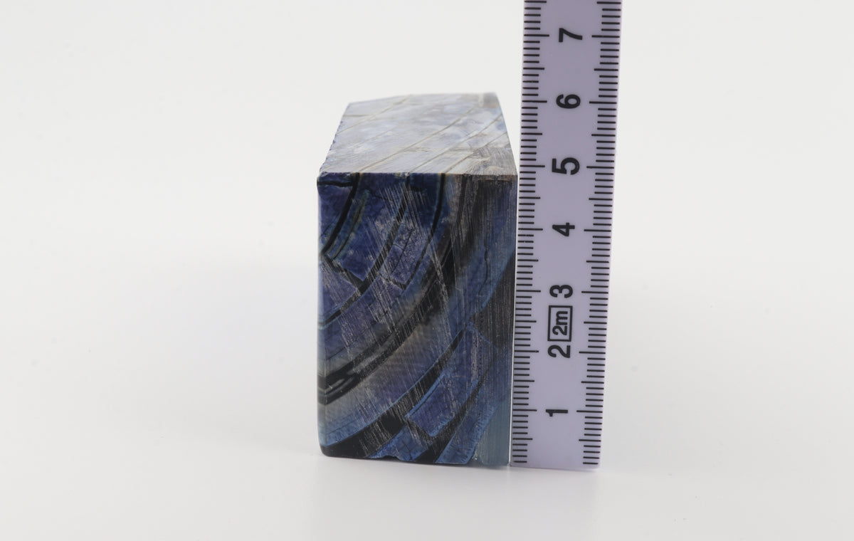 Stabilised mammoth ivory block