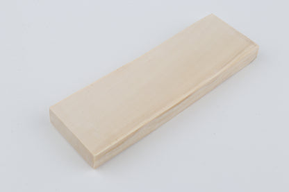 White mammoth ivory segment