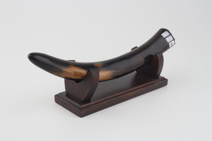 Restored woolly mammoth tusk