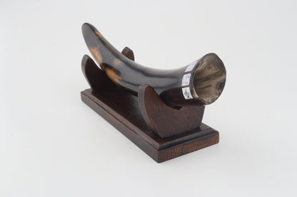 Restored woolly mammoth tusk