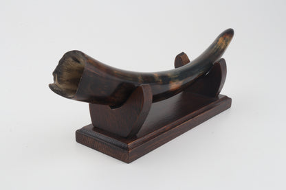 Restored woolly mammoth tusk