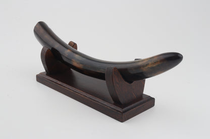 Restored woolly mammoth tusk