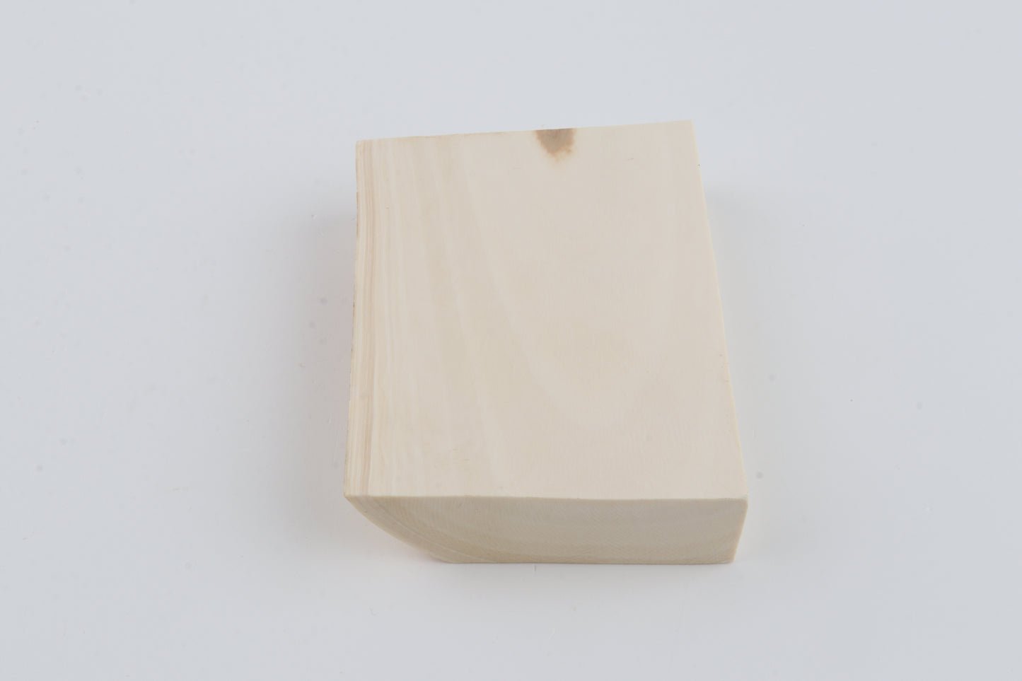 White mammoth ivory piece