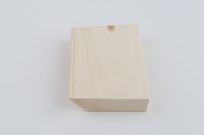 White mammoth ivory piece