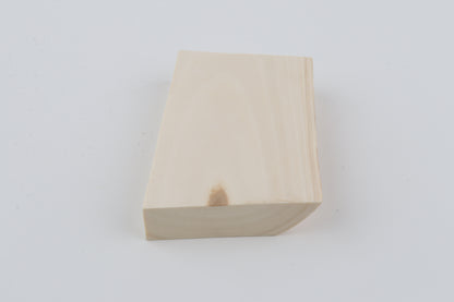 White mammoth ivory piece