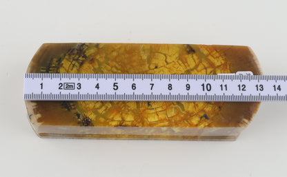 Stabilised mammoth ivory block
