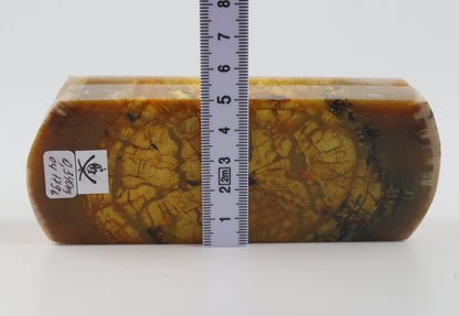 Stabilised mammoth ivory block
