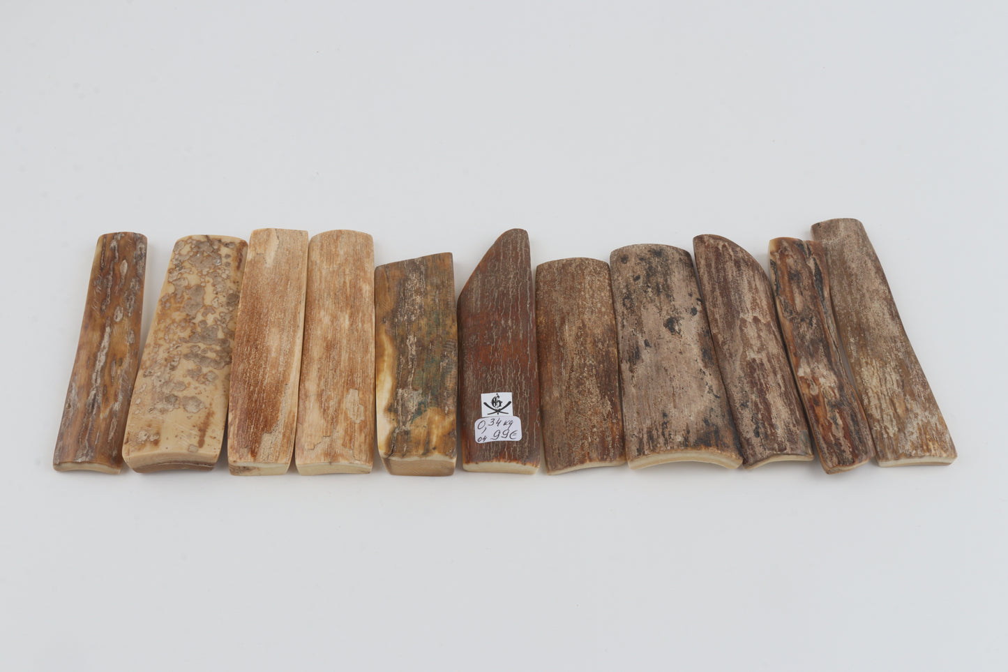 Natural mammoth bark pieces